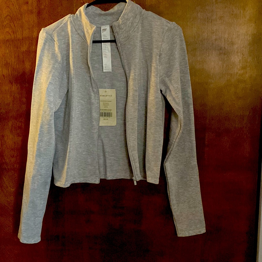 Cloud Seamless zip cardigan